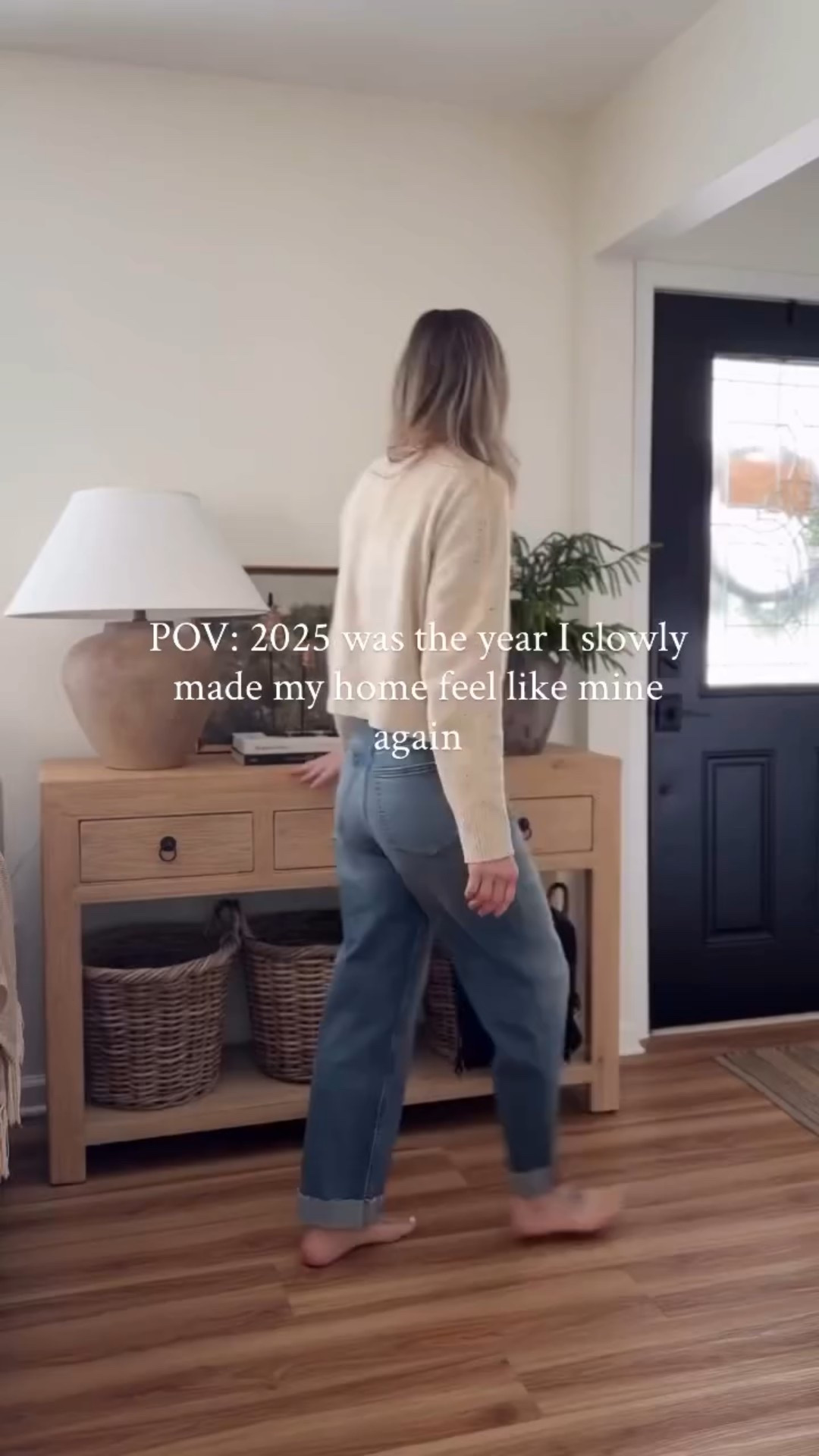 2025 was the year I slowly made my home feel like mine again. 🤎

This year wasn’t about finishing everything.
It was about creating peace, comfort, and a home that feels safe to come back to—especially after life didn’t feel that way for a while.

I started sharing my home journey a couple years ago simply to document what I was living through, without any real plan. Somewhere along the way, it became a space where I could hopefully inspire even a few of you to create a cozy, intentional home you truly love—no matter the season of life you’re in.

Thank you for being here, for following along, and for supporting this little corner of mine as it continues to grow and evolve.
I’m so excited to keep sharing the behind-the-scenes and everything I’m slowly dreaming up next. 🤍

#cozyhome #intentionalhome #creatinghome #slowhomestyle #homeasasanctuary cozyliving homedetails simplelivingathome warmneutralhome