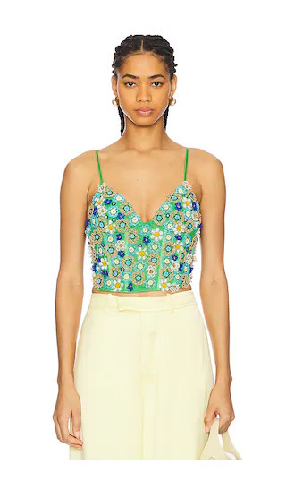 Mossy Meadow Bustier | Revolve Clothing (Global)