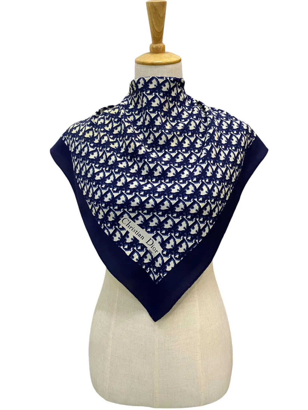 Vintage Christian Dior Trotter Silk Scarf Christian Dior Oblique Silk Muffler Christian Dior Silk... | Etsy (US)