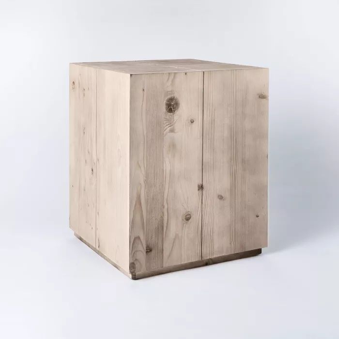 Wood Stump Accent Table  - Threshold™ designed with Studio McGee | Target