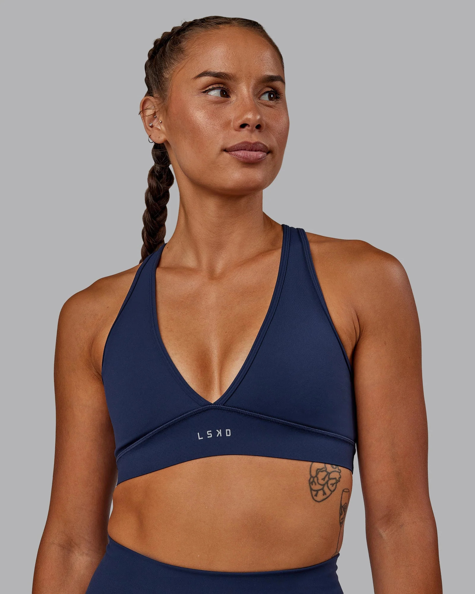 Stamina Sports Bra - Future Navy | LSKD | LSKD