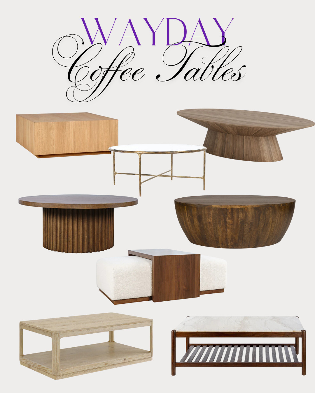 Wayday Sale Coffee Tables 

 #LTKHome #LTKSaleAlert