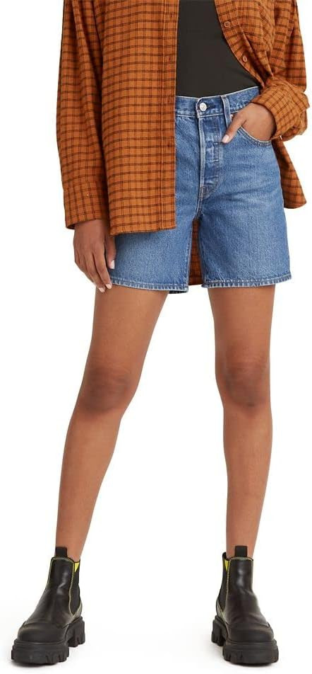 Levi's Women's 501 Mid Thigh Short | Amazon (US)