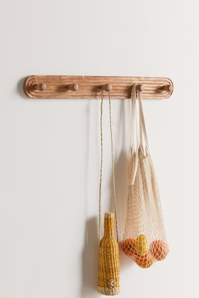 Mason Wood Wall Multi-Hook | Urban Outfitters (US and RoW)