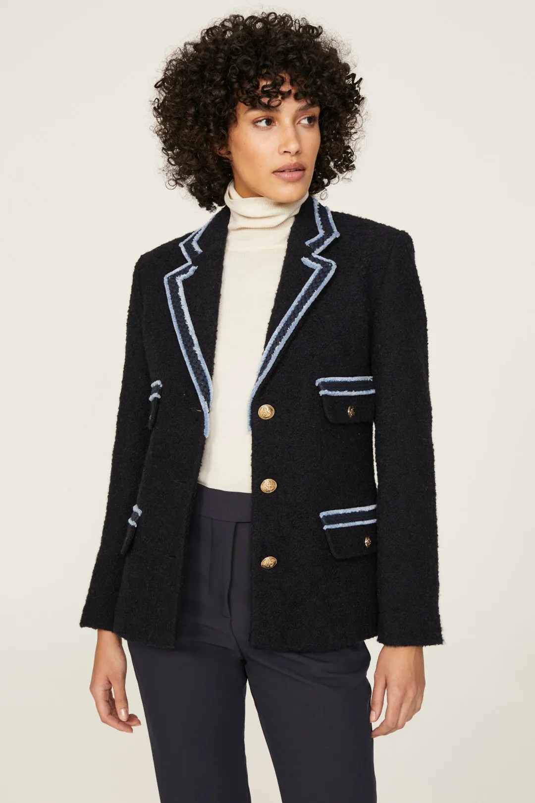 Noella Tweed Blazer | Rent the Runway