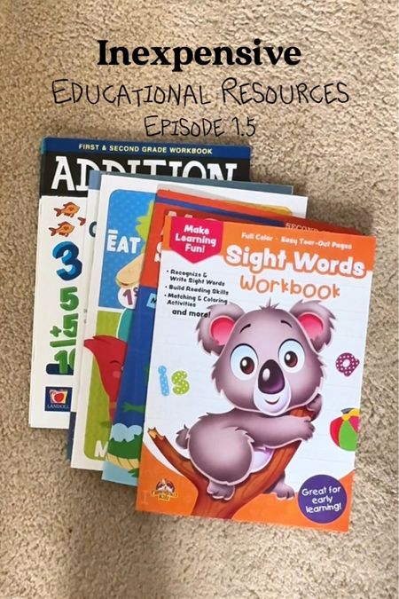 Inexpensive Educational Workbooks for children | learning activities | summer workbooks 

#LTKKids #LTKGiftGuide