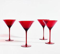 Clara Martini Glasses - Set of 4 | Pottery Barn (US)