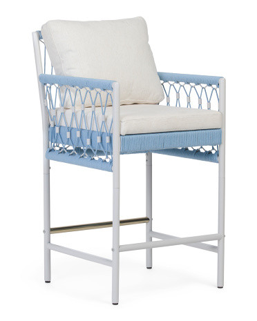 37.5in Counter Stool With Rope Detail | Chairs & Seating | Marshalls | Marshalls