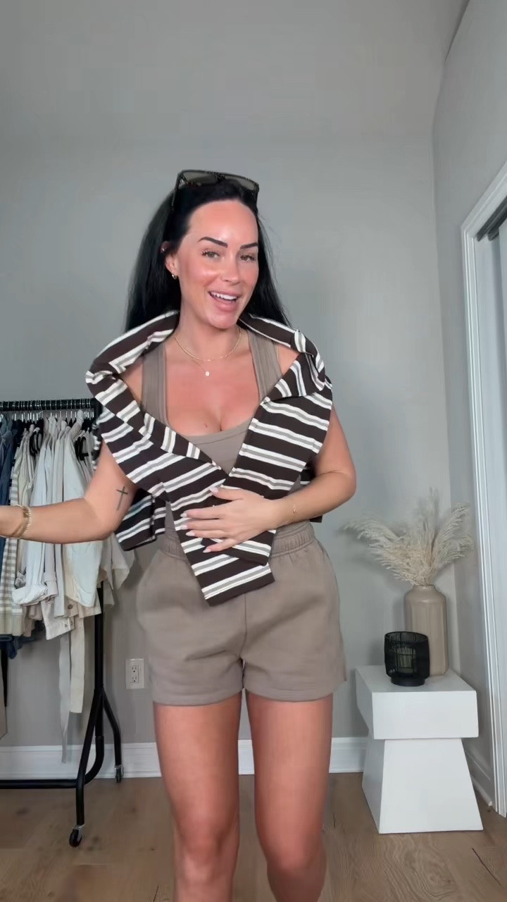 Some of my favorite basic Aritzia pieces I’ll have my outfit details ￼linked on my LTK 🤎

My sizing 5’7, 145lbs, 32dd
I’m wearing size small tops, size medium short 

@Aritzia

#LTKootd #LTKgrwm #LTKU