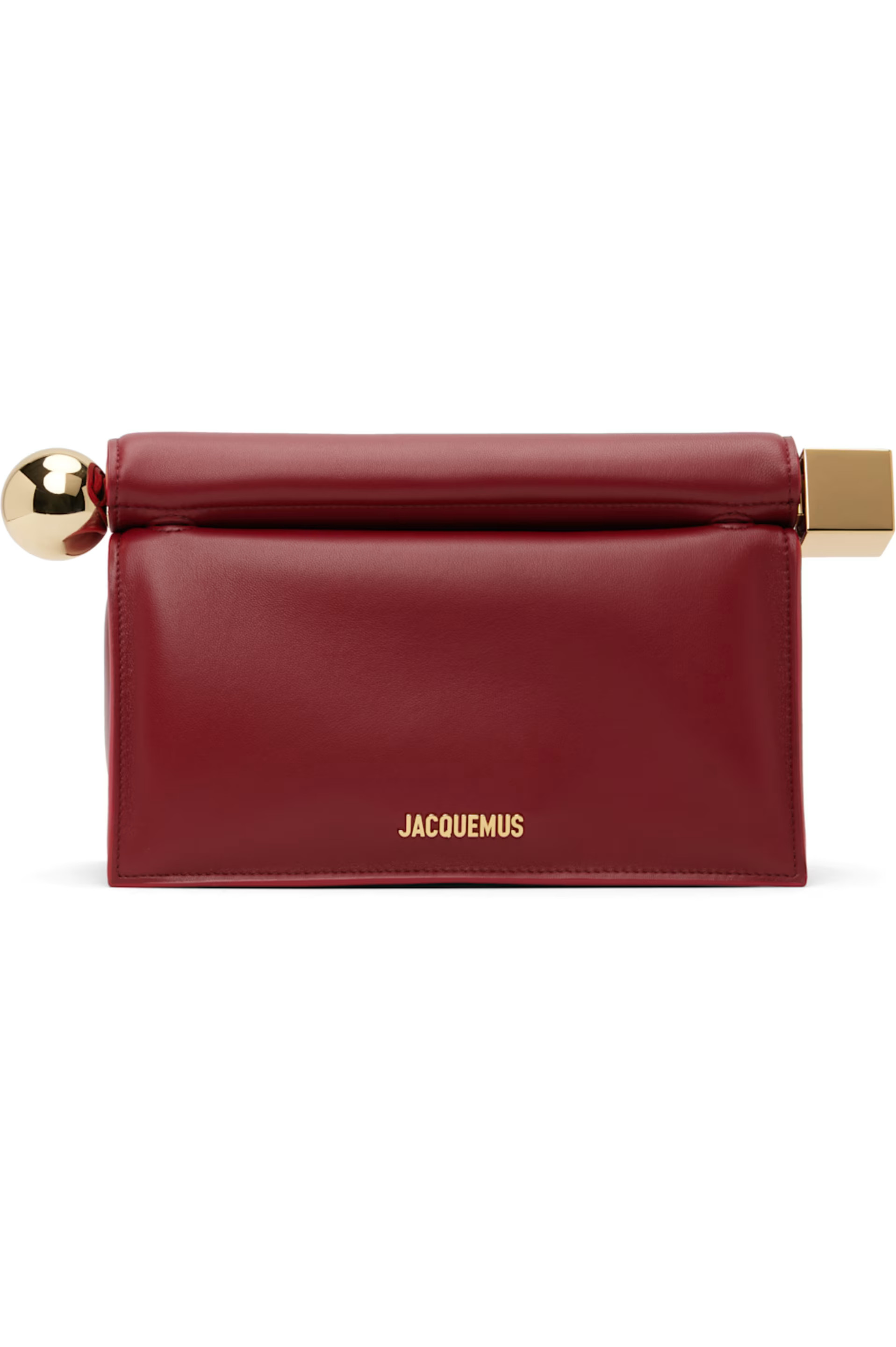 Red 'The Rond Carré' Clutch | SSENSE