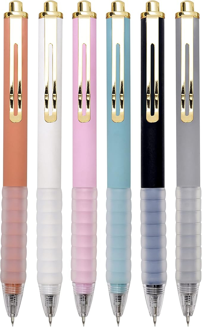 Linbsunne Ballpoint Pens Medium Point 1mm Black Ink Work Pen with Super Soft Grip Ball Point Pen ... | Amazon (US)