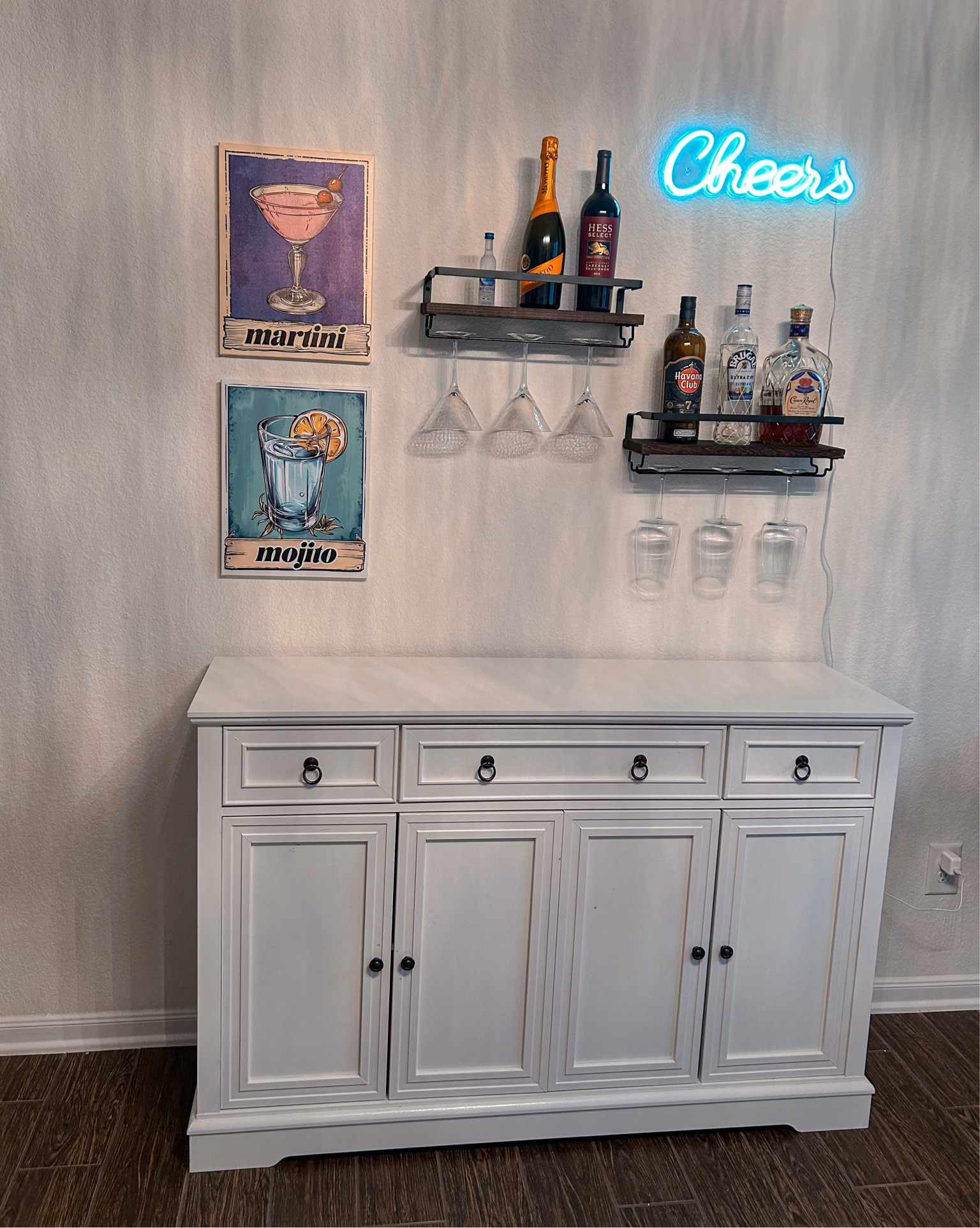 Cocktail console!! #cocktailconsole 

#LTKHome #LTKParties