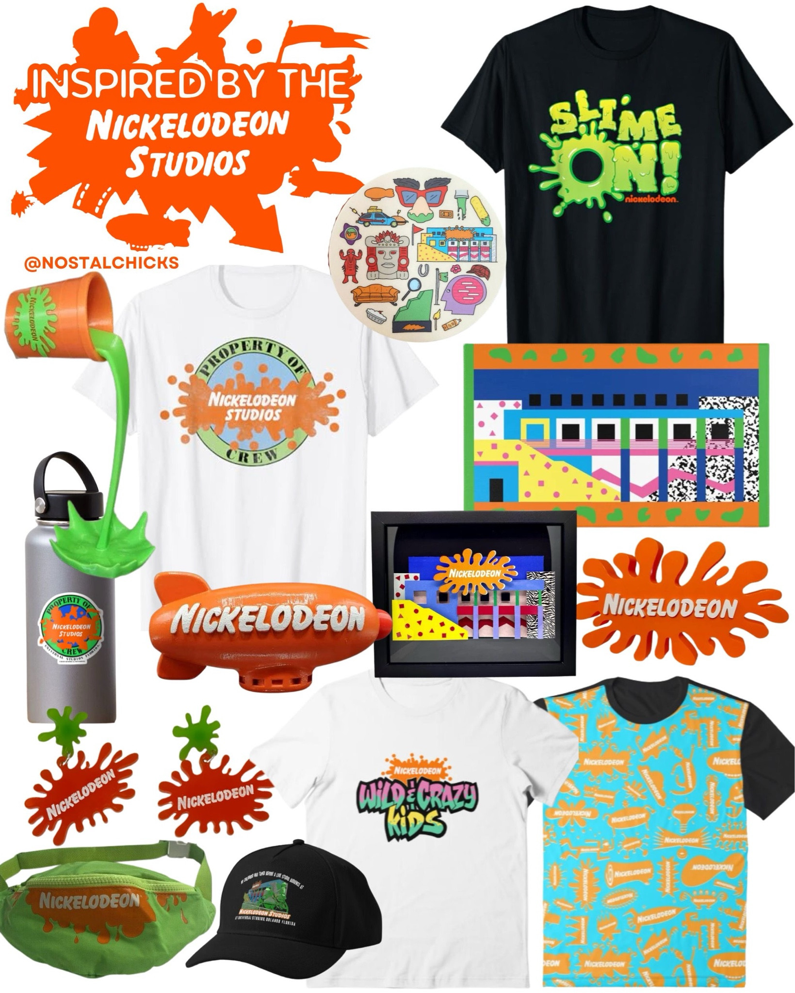 NICKELODEON STUDIOS 
#nickelodeon #nick #nickjr #90s #2000s