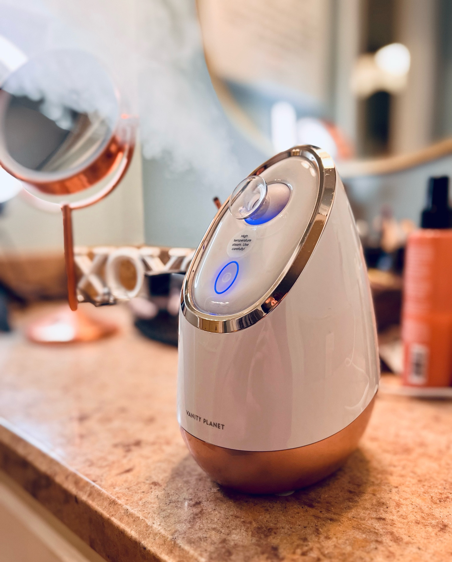 Relax and unwind while detoxifying your skin of impurities and dead skin cells with Aira, your personal, at-home steamer system that's perfect for all skin types.
Great for all skin types
Can be used with essential oils for a therapeutic and relaxing experience
Includes 85ml water tank

#LTKHoliday #LTKsalealert #LTKbeauty