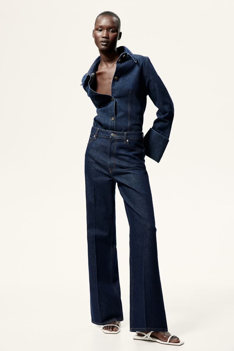 Jeans mit Bügelfalten | H&M (DE, AT, CH, NL, FI)