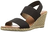 Andre Assous Women's Allison Espadrille Wedge Sandal, Black, 7 M US | Amazon (US)
