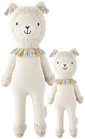 CUDDLE + KIND Lucas The Llama Little 13" Hand-Knit Doll – 1 Doll = 10 Meals, Fair Trade, Heirlo... | Amazon (US)