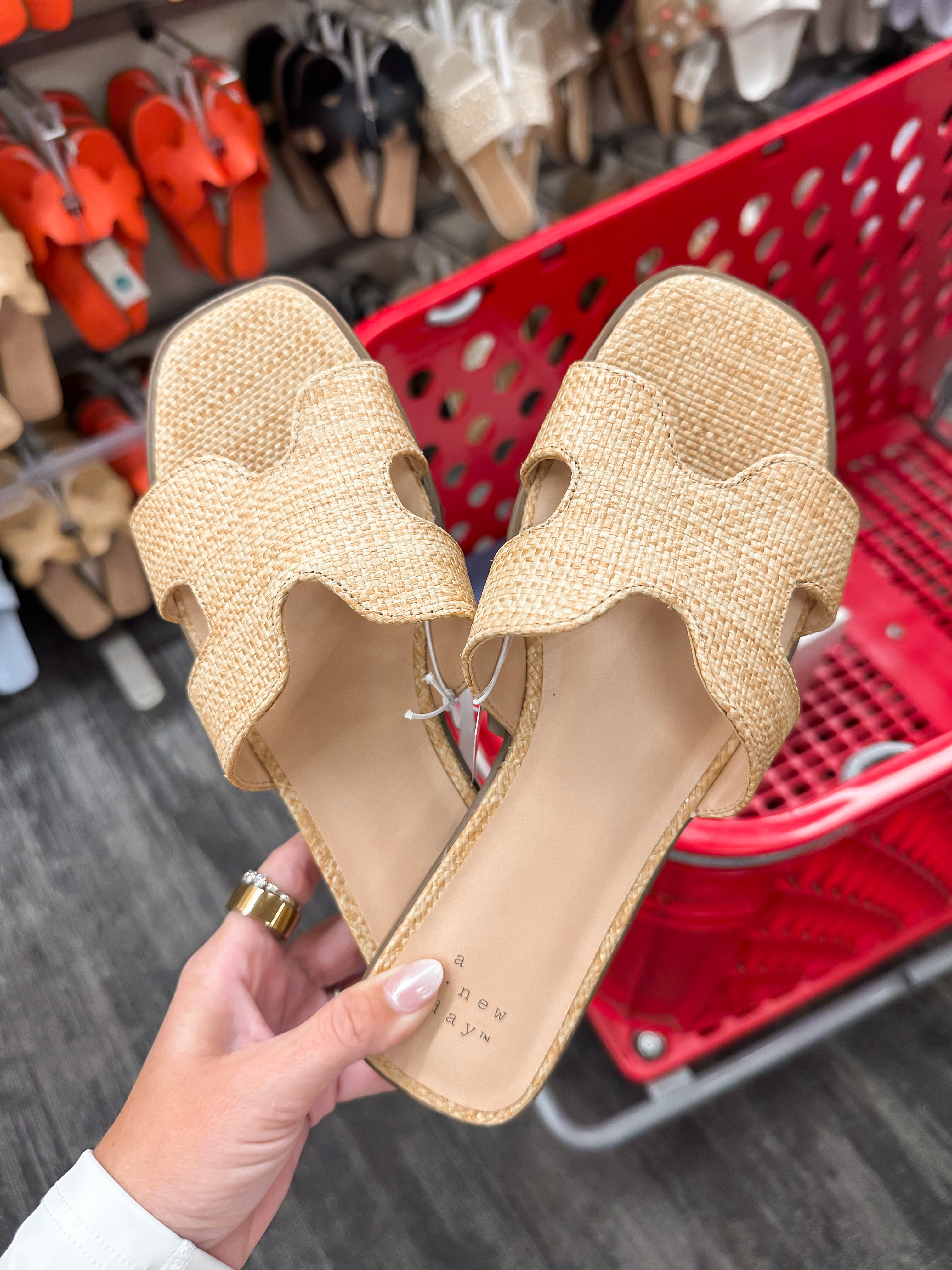 Target summer sandals - I sized down .5 in these  

#LTKSwim #LTKFindsUnder50 #LTKShoeCrush