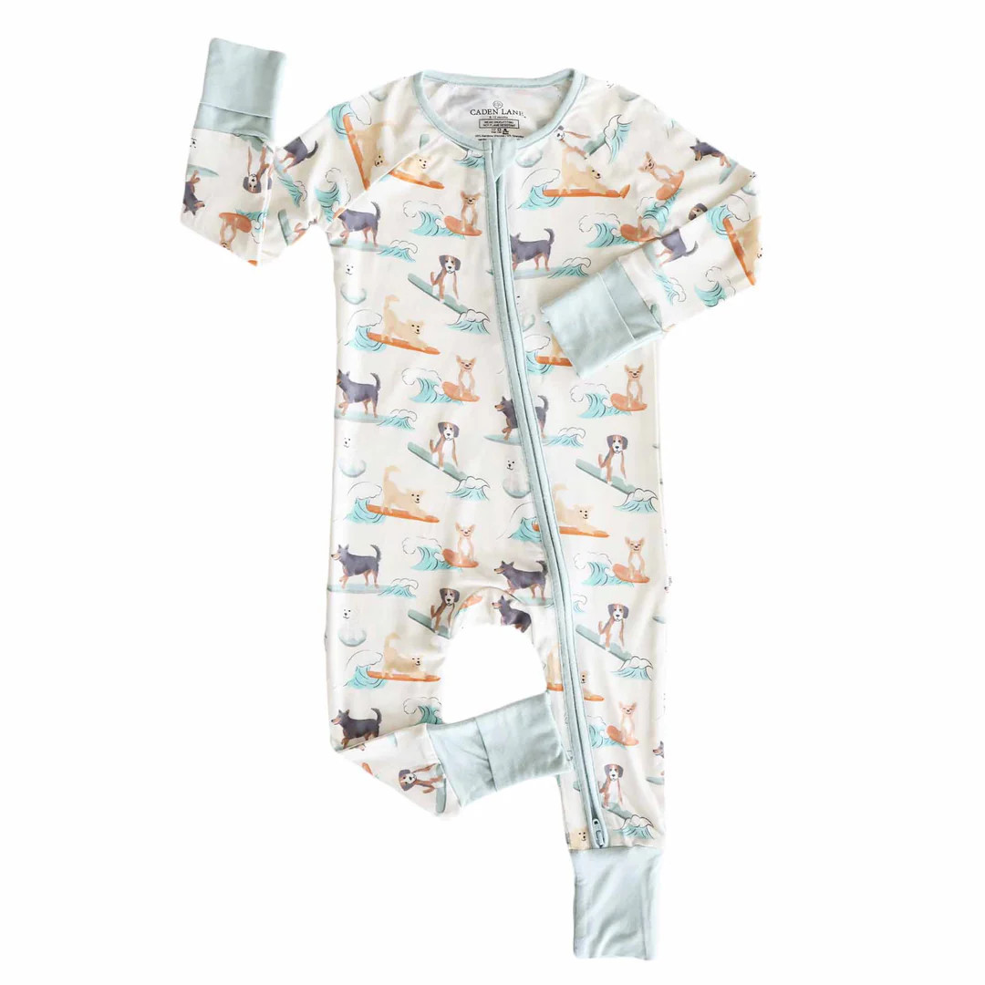 Convertible Zip Rompers for Boys | Caden Lane