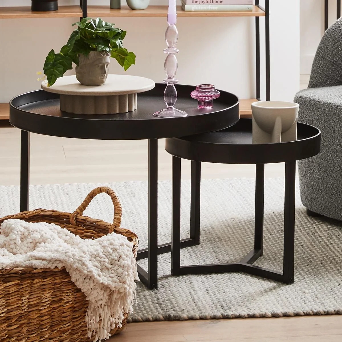 Anko Noir Coffee Table Set | Walmart (CA)