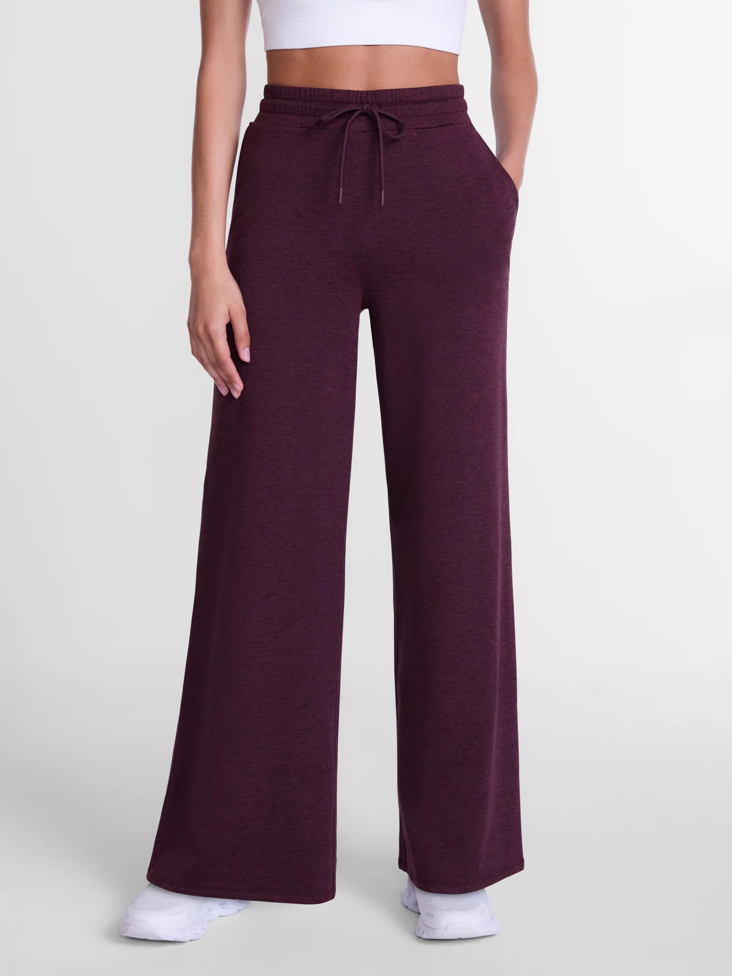 Athletic Works Women’s and Women’s Plus ButterCore Wide Leg Pants, 30” Inseam, Sizes XS-4X | Walmart (US)
