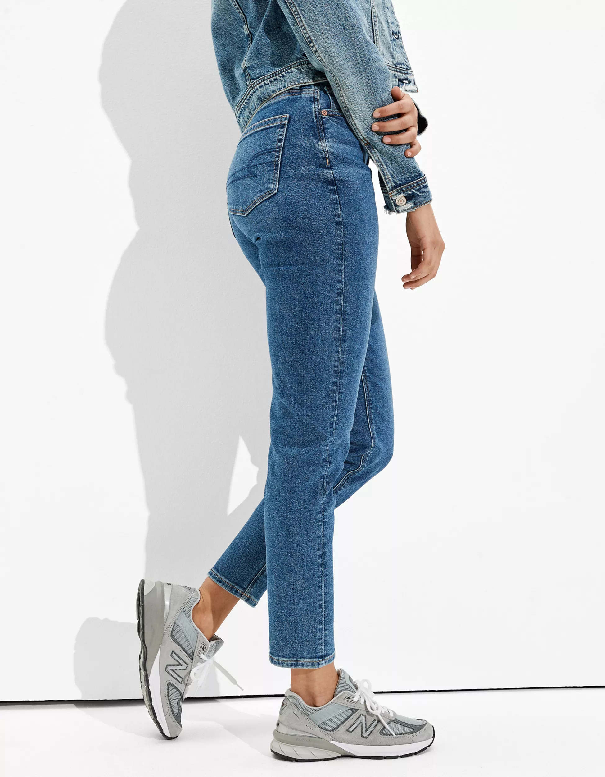 AE Stretch Mom Jean | American Eagle Outfitters (US & CA)