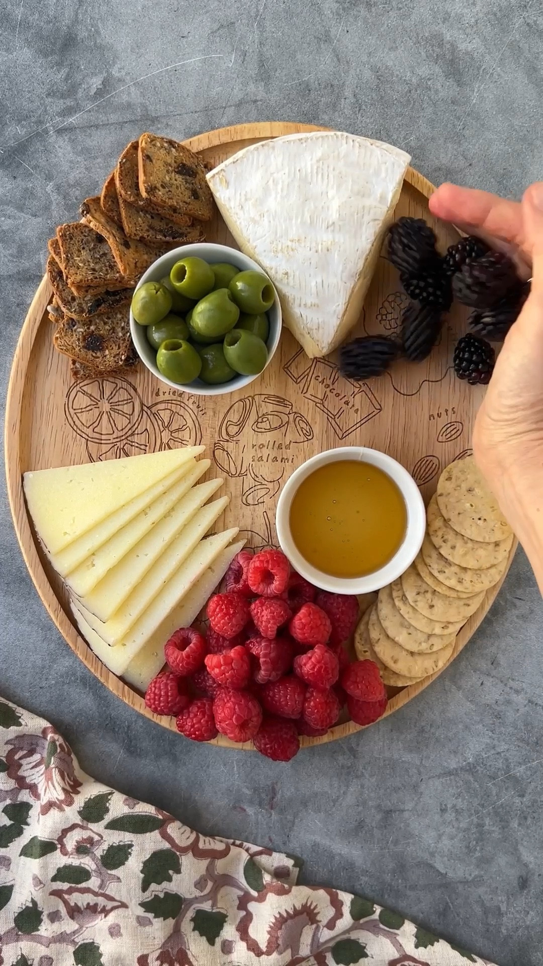 Snag my NEW Charcuterie Map Board at @hsn. Grab one for yourself and another for a friend!

Perfect for holiday gifting, this 11X13 map board shows you want ingredients to buy and where to place them so you can create a beautiful cheese board. 

FIND IT AT HSN 🧀. Brought to you with @sophistiplate & @mapleleafathome 

