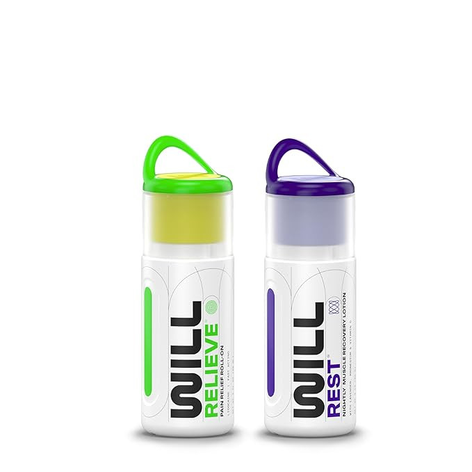 Relieve & Rest Bundle I Fast-Acting and Numbing Topical Pain Relief Roll-On Gel & Nightly Muscle ... | Amazon (US)