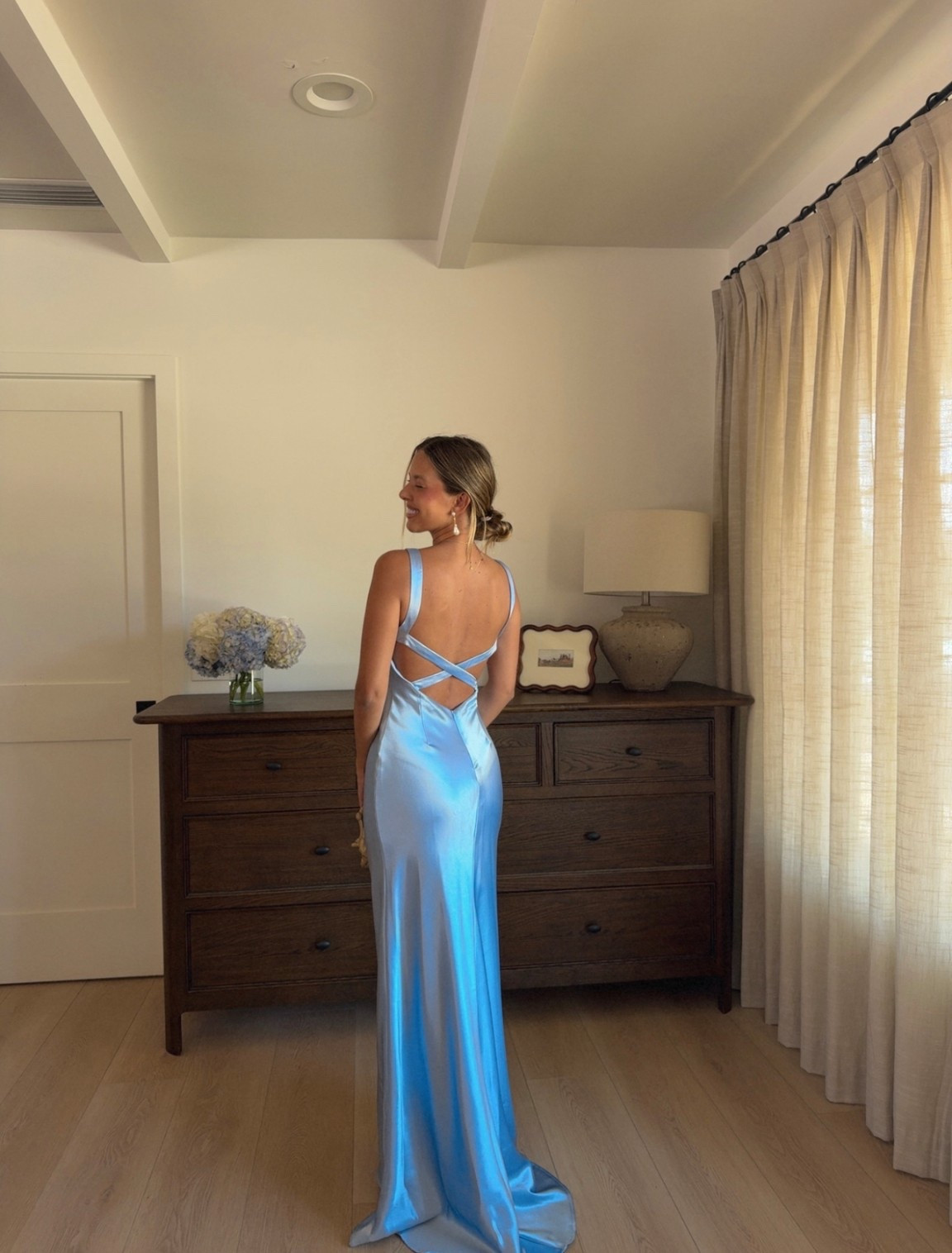Wedding guest dress of my dreams! Love the low back! 

You can use BRITHARVEY20 for 20% off first purchases :) 