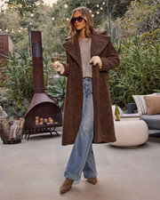 Yulissa Pocketed Teddy Coat | VICI