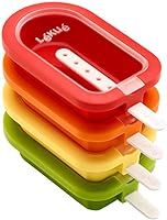 Lekue 4 Unit Stackable Ice Lollipop Mold | Amazon (US)