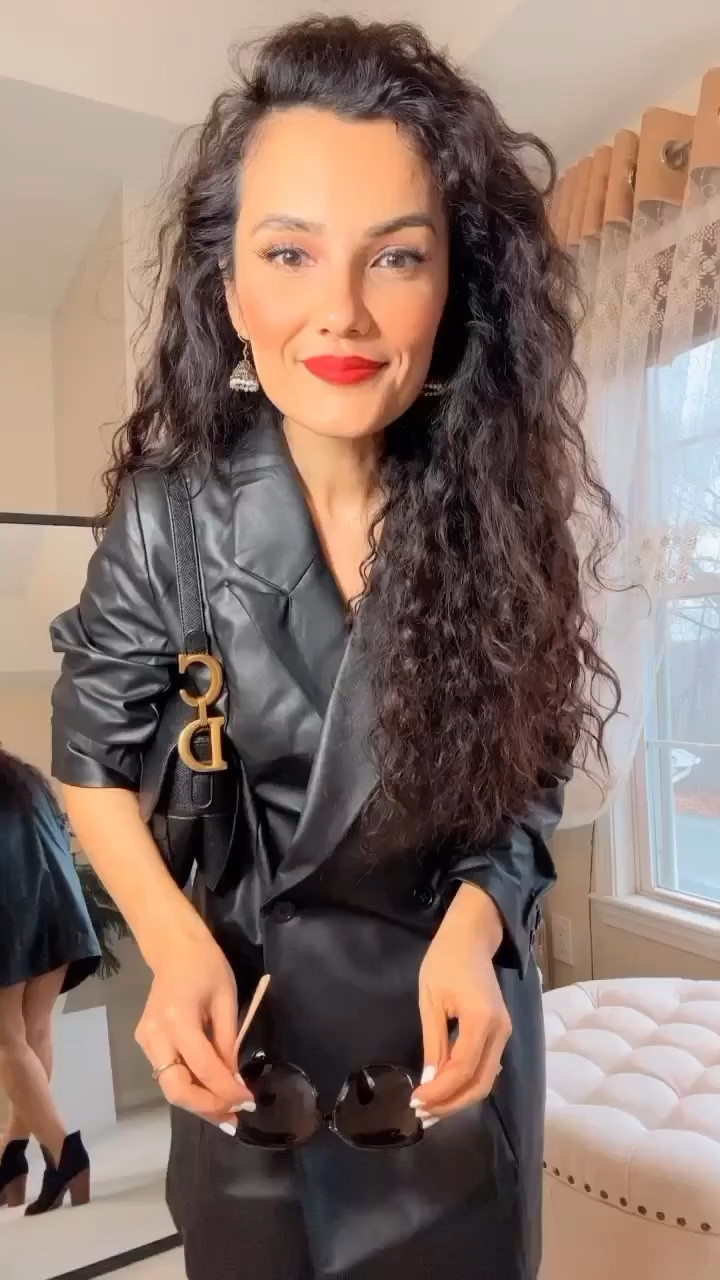 Leather Blazer Dress 
Its perfect and so easy to dress it up or down 

#LTKSale #LTKFind #LTKsalealert