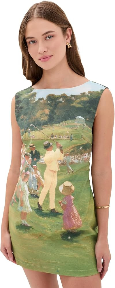Yellow the Label Women's Augusta Linen Dress | Amazon (US)