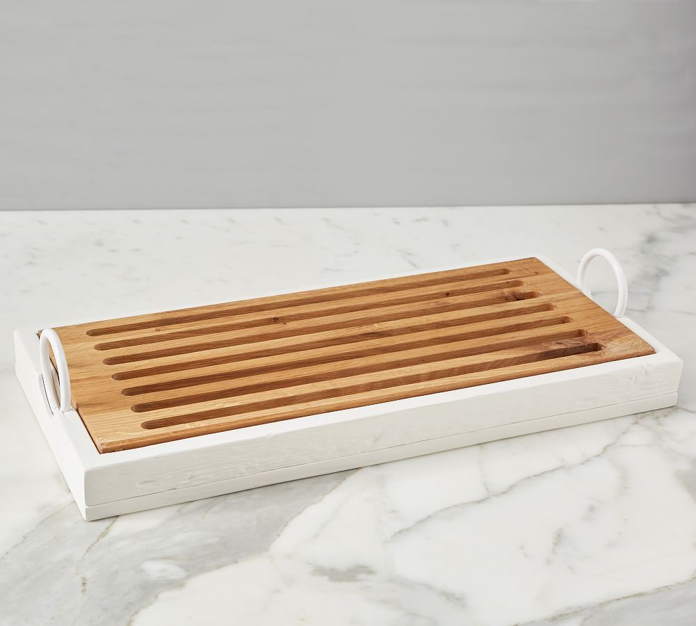 Handmade Reclaimed Wood Bread Crumb Boards | Pottery Barn (US)