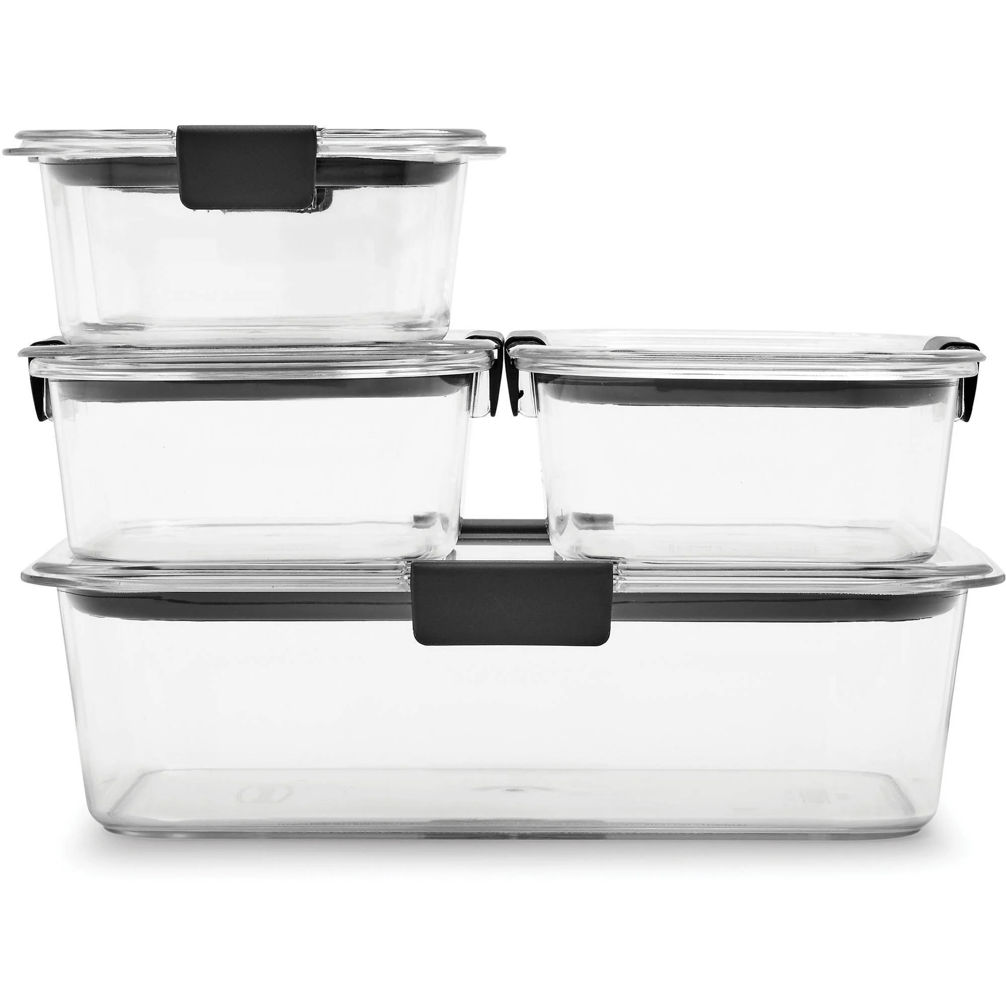 Rubbermaid Brilliance Food Storage Containers, 10-Piece Set | Walmart (US)