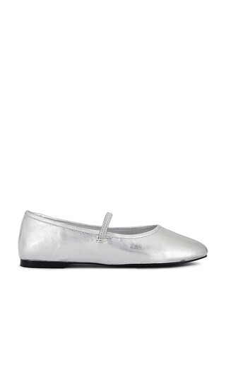 Jolie Flat in Silver | Revolve Clothing (Global)