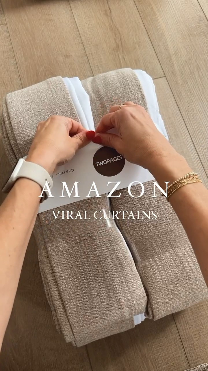 Amazon Affordable Custom Curtains, viral curtains, bedroom curtains, TwoPages curtains, linen drapes
