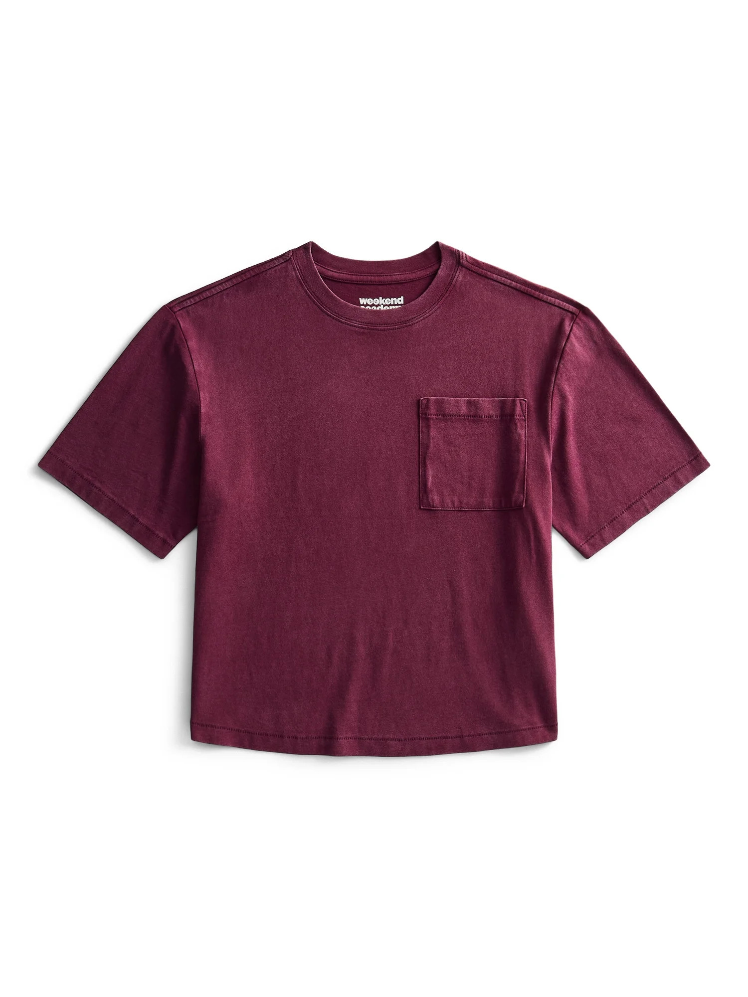 Weekend Academy Boys Washed Pocket Tee with Short Sleeves, Sizes XS-XXL | Walmart (US)