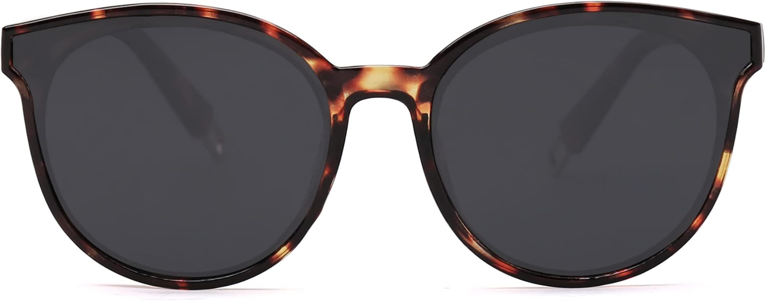SOJOS Oversized Round Sunglasses for Women and Men | Amazon (US)