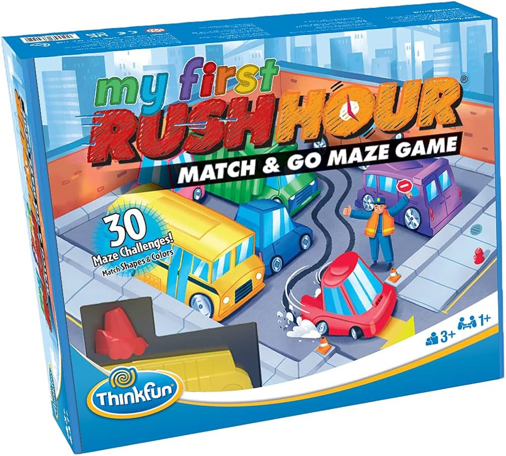 ThinkFun My First Rush Hour - Engaging Brain Game for Kids | Stimulating STEM Toy | Enhances Logi... | Amazon (US)