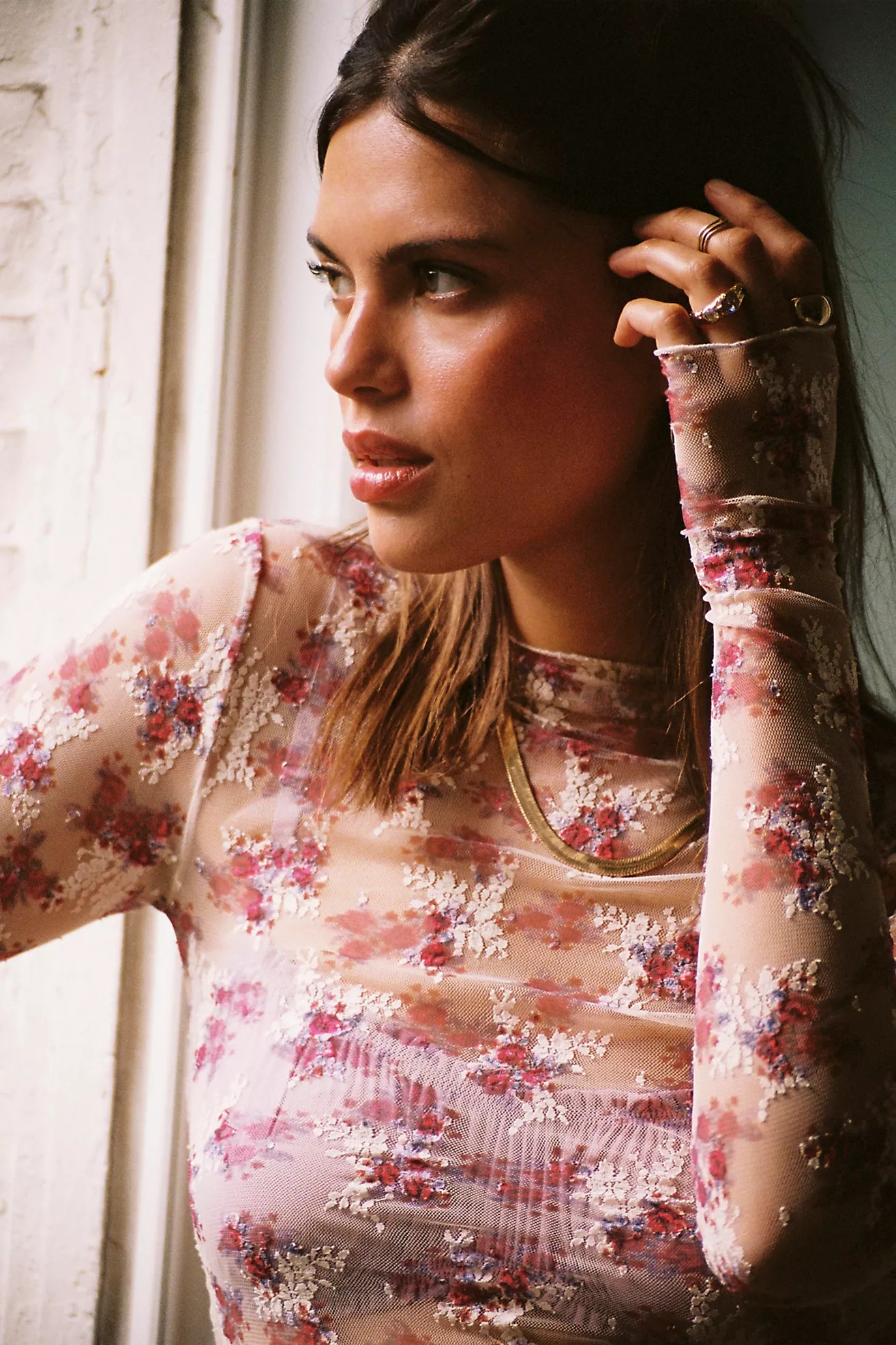 Lady Lux Printed Layering Top | Free People (Global - UK&FR Excluded)