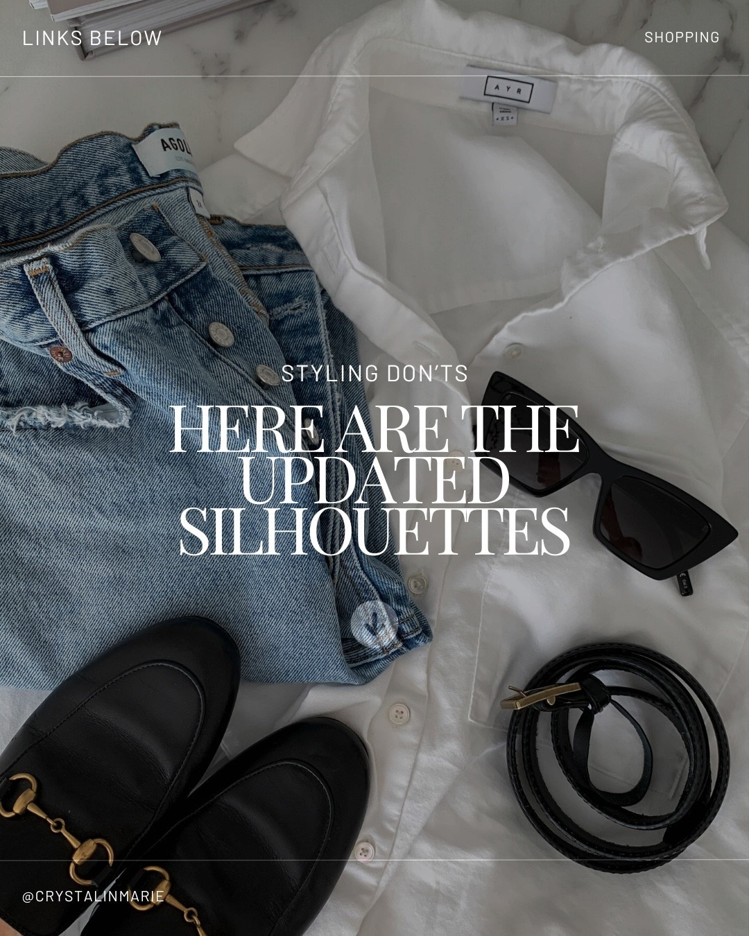 5 items holding your style back:

Tight tees
Chunky sneakers worn for lifestyle
Short denim shorts
Nylon belt bag with Every outfit
Fitted denim jackets. 

Linked all the updated version below



#LTKPetite