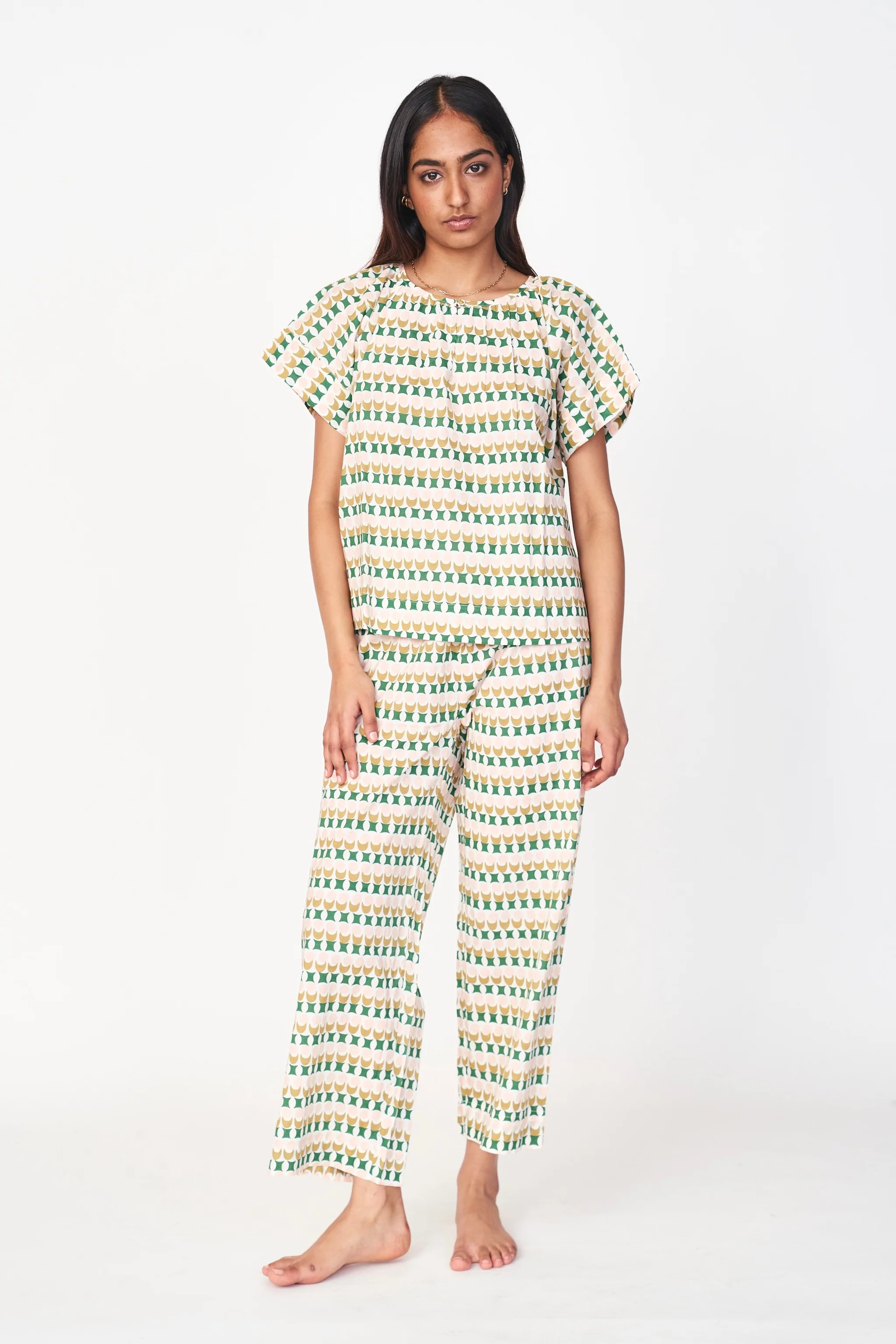 Pajama Pant Set in Jawbreaker - MIRTH | MIRTH