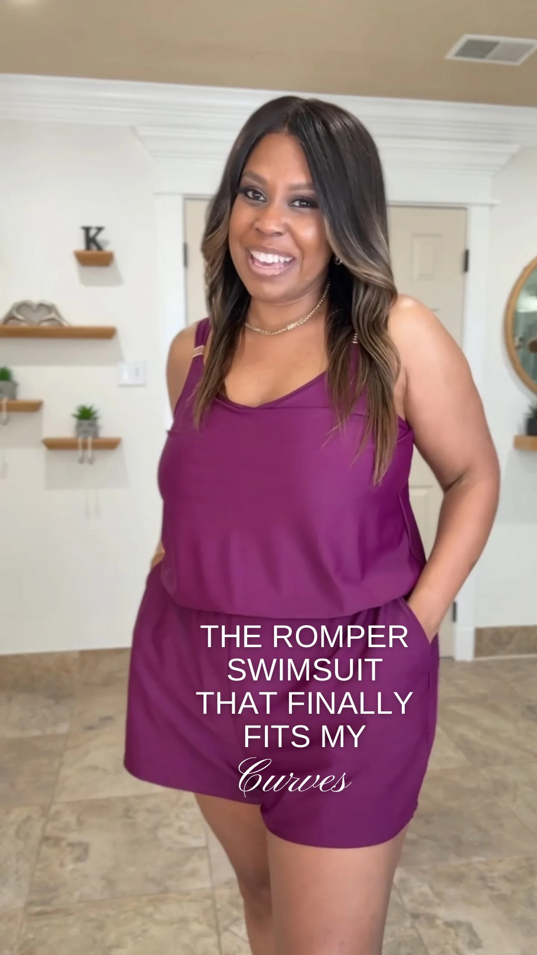 This romper swimsuit from @bloomchic is everything curvy girls have been asking for coverage, comfort, and curves all in one piece. 🍇
No gaping. No riding up. Just a flattering fit that actually works.
I’m wearing a size XL — I’m 5’7”, size 12, waist 37, hips 45, bust 36G. Grab your size using my link! 🔗

#LTKOver40 #LTKSwim #LTKMidsize