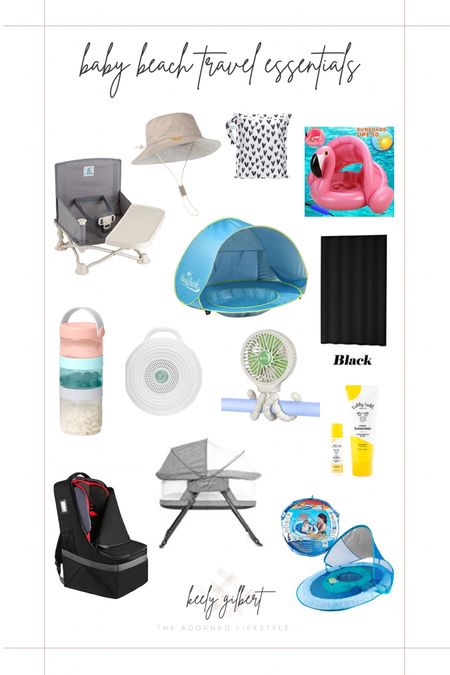 baby beach travel essentials! Baby travel essentials. Even if you aren’t heading to the beach, I would keep all of these on my packing list!

#LTKkids #LTKtravel #LTKbaby