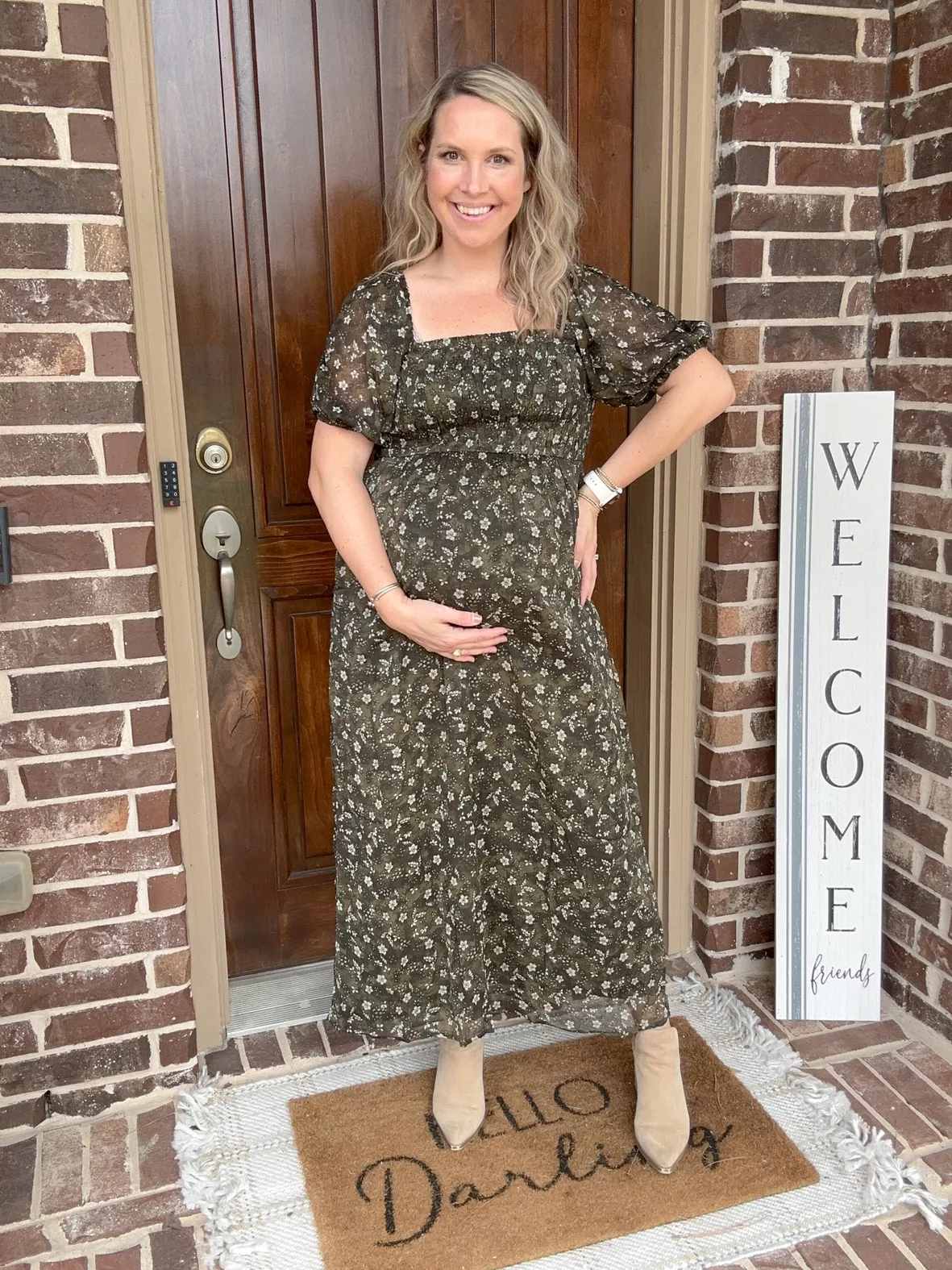 old navy maternity dresses Dress Sz XS Black Minimalist Everyday Normcore Casual NEW scoop neck shirred bodice adjustable spaghetti straps elasticized waist fitted at top with a full skirt hits at calf model is approx legallystyledmama on LTK