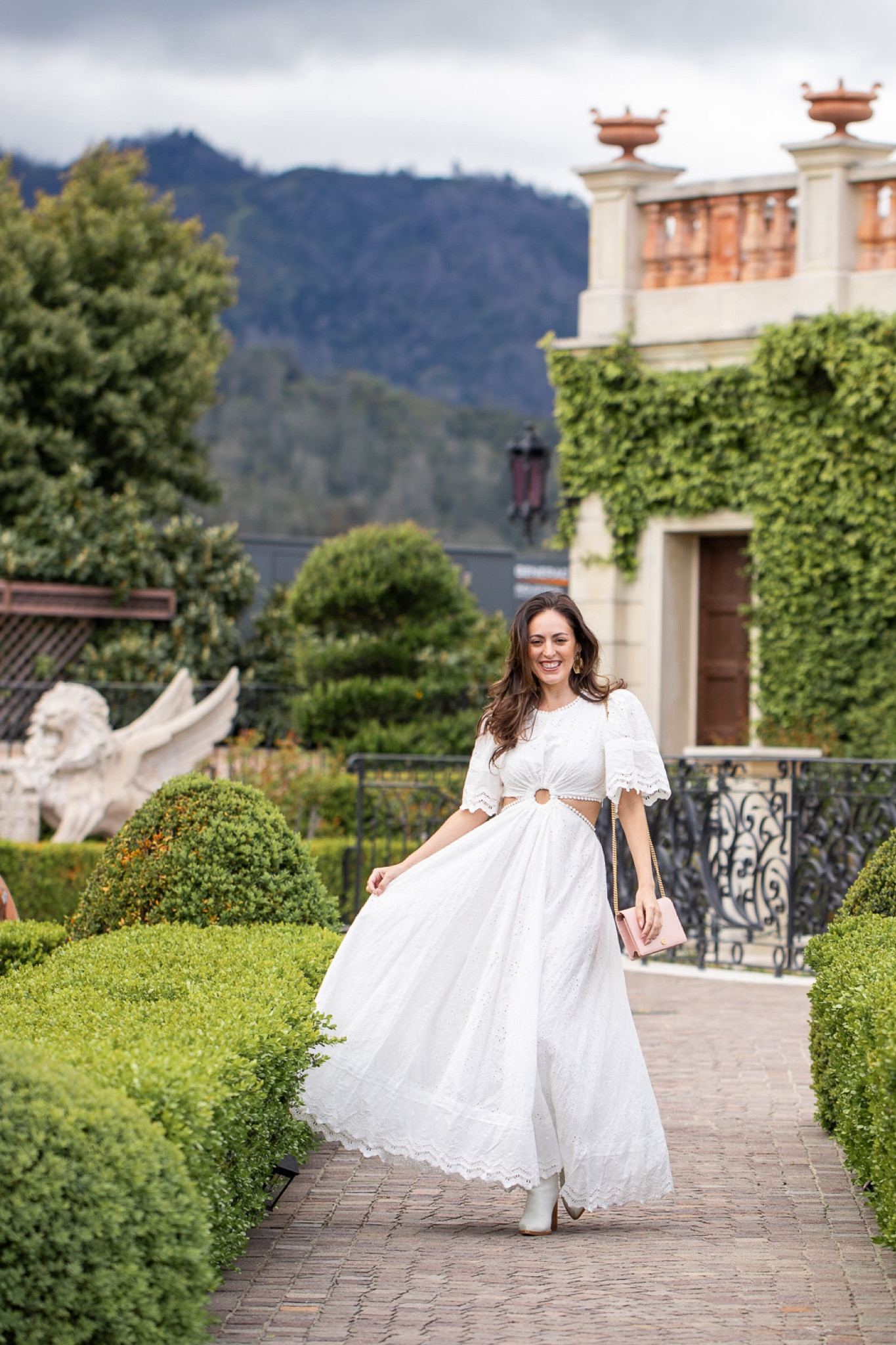 Spring Outfit | Summer Outfit | White Dress | Vacation Outfit | Spring Dress | Summer Dress | Vacation Dress | Eyelet Dress | Flowy Dress | Napa Dress | Napa Outfit | Wine Tasting Dress 

#LTKparties #LTKfindsunder100 #LTKSeasonal