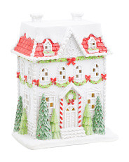 16in Led Lighted Gingerbread House | Pillows & Decor | Marshalls | Marshalls