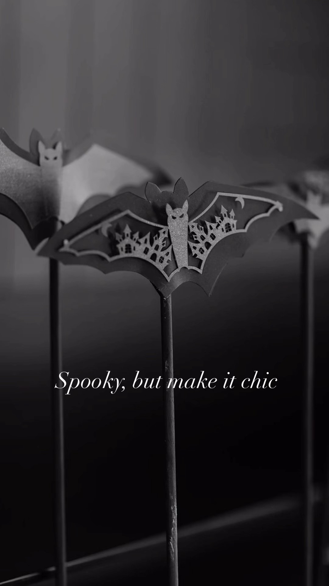 I turned simple candle holders into modern bat stands for a subtle, neutral Halloween look. These pieces are so versatile — perfect styled on a console, mantle, or shelf for a moody fall vibe.

Shop the exact candle holders and everything I used to recreate this high-end Halloween DIY look below.

#neutralhalloweendecor #halloweendiy #modernhalloween #neutralstyle #ltkhomedecor #ltkhalloween #ltkdiy #cozyhomevibes #mysweetsavannah

#LTKHalloween #LTKHome #LTKSeasonal