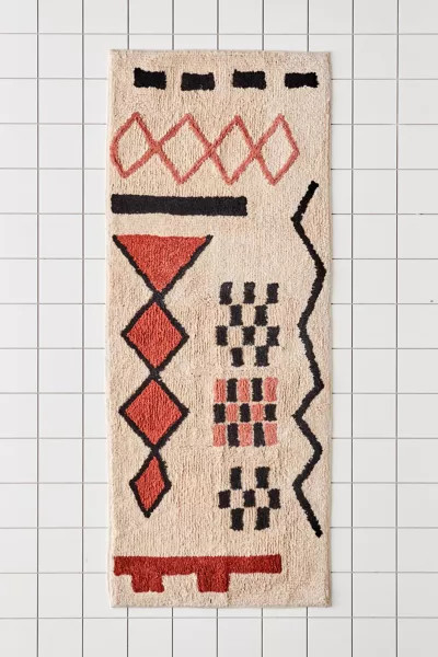 Pilar Runner Bath Mat | Urban Outfitters (US and RoW)